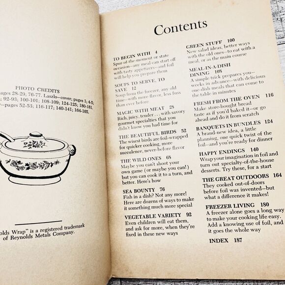 1967 Reynolds Wrap Cookbook Aluminum Foil VTG BBQ Grilling Game Meat Fish Recipe - Picture 4 of 14
